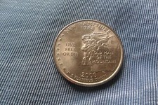 QUARTER DOLLAR 2000 NEW HAMPSHIRE 1788   P  COIN UNITED STATES OF AMERICA