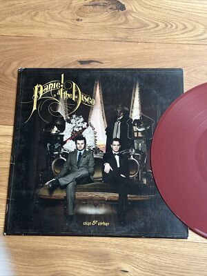 Panic At The Disco Vinyl LP Album Vices & Virtues special edition red LP