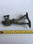 Vintage Tall Green Plastic Army Man Soldier Figurine — photo 3