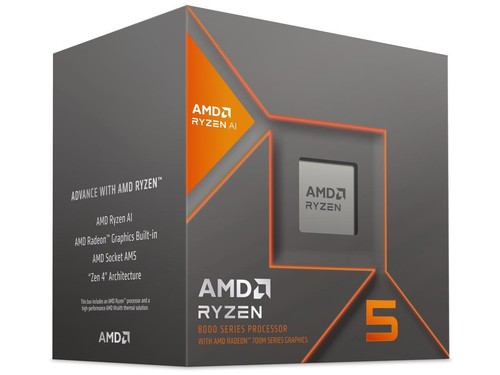 AMD Ryzen 5 8600G - Ryzen 5 8000-G Series 6-Core 4.3 GHz Socket AM5 65W AMD Rade - Picture 2 of 2