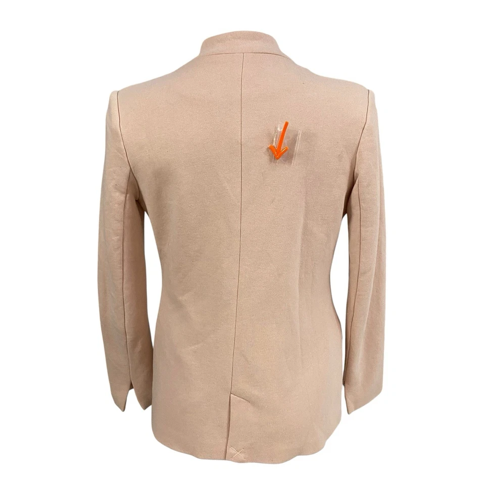 Blazer Gibson Feminino Pequeno Argila Rosa Jaqueta Escritório Corpcore Carreira Sala de Diretoria - Imagem 4 de 4