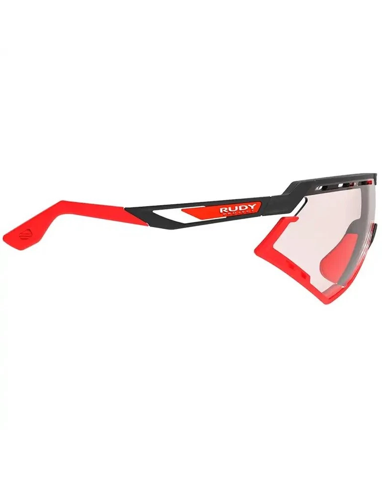 Rudy Project Brille Defender, Schwarz Matte/Red Fluo - Impactx Photochromic 2 Re - Bild 4 von 4