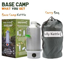 Kelly Kettle Base Camp 1,6ltr (Edelstahl) Campingkocher Outdoor Survival