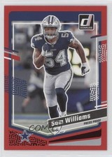 2023 Panini Donruss Press Proof Red Sam Williams #80 14ql