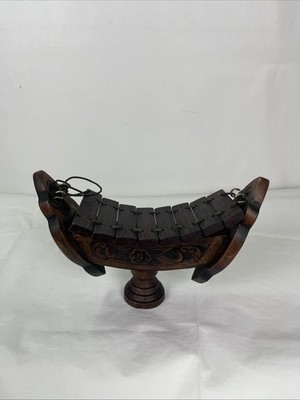 Thai Teak Wood Wooden Xylophone Traditional Musical Instrument 8 Bar Notes