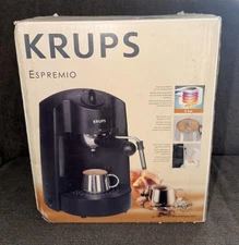 Krups Espremio FNP111 Espresso Machine 8 Bar Pump Black Tested Box