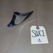 1958 Chevy Impala Del Ray Rear Antenna Base Bezel Chrome 24612