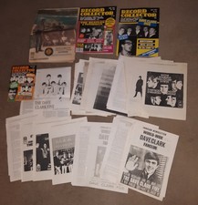 DAVE CLARK FIVE: 2 DOZEN NEWSLETTERS, + MAGAZINES & OTHER PRINTED MATERIAL! DC5