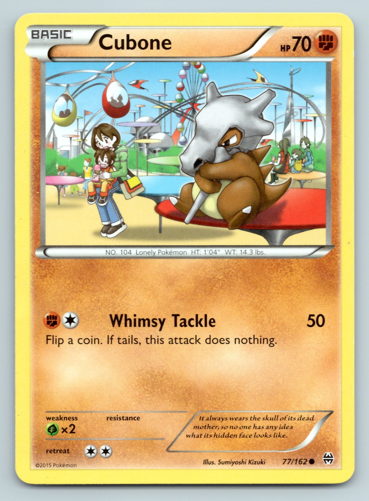 Pokemon Cubone XY - BREAKthrough BKT 77/162 LP