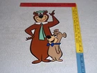 VINTAGE THE YOGI BEAR SHOW & BOO BOO NATIONAL PARK BASKET STEALER TV METAL SIGN!