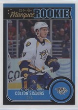 2014-15 O-Pee-Chee Marquee Rookie Black Rainbow 75/100 Colton Sissons #539 1fd