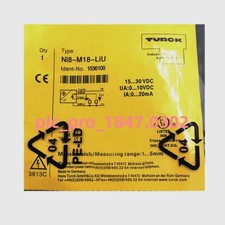1PCS Brand New TURCK NI8-M18-LIU Sensor Proximity Switch  Fast delivery