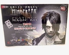 BRAND NEW Criss Angel Mindfreak Platinum Magic Kit Sealed w DVD 350 Tricks Chris