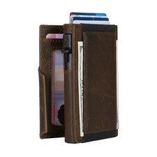 Minimalist Pop Up Wallet for Men  RFID Blocking Credit Card Holder Wallet wi...