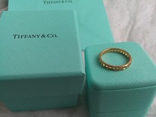 Tiffany T:True Narrow Ring in Rose Gold Size 9 - New