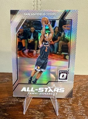 Panini Donruss Optic 17-18 Kawhi Leonard Spurs All-Stars #4 Holo Prizm - NEW