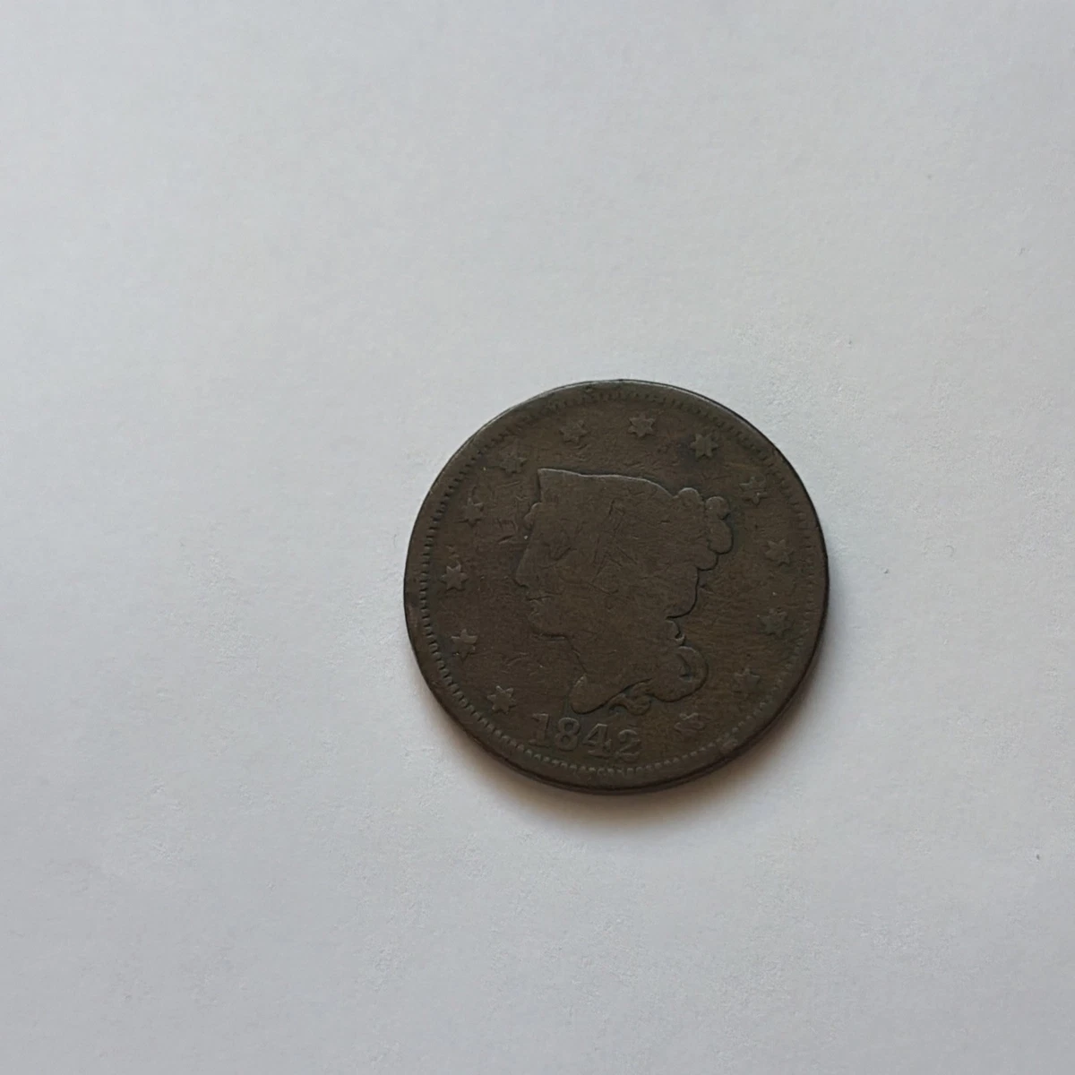 1842 Year Braided Hair Large Cents (1839-1857) for sale | eBay