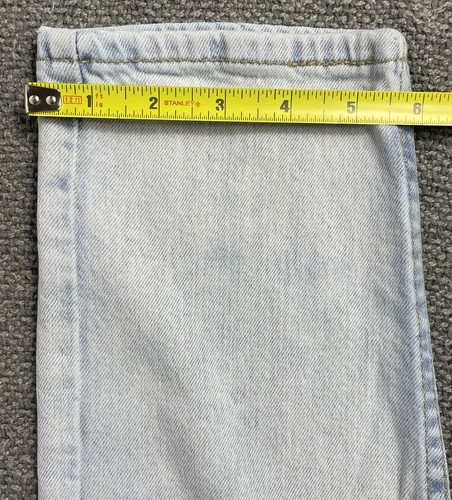 Pantalones de mezclilla Levi's 512 para hombre 32x30 azul claro "se ajustan como 32x28,5"" - Imagen 16 de 16