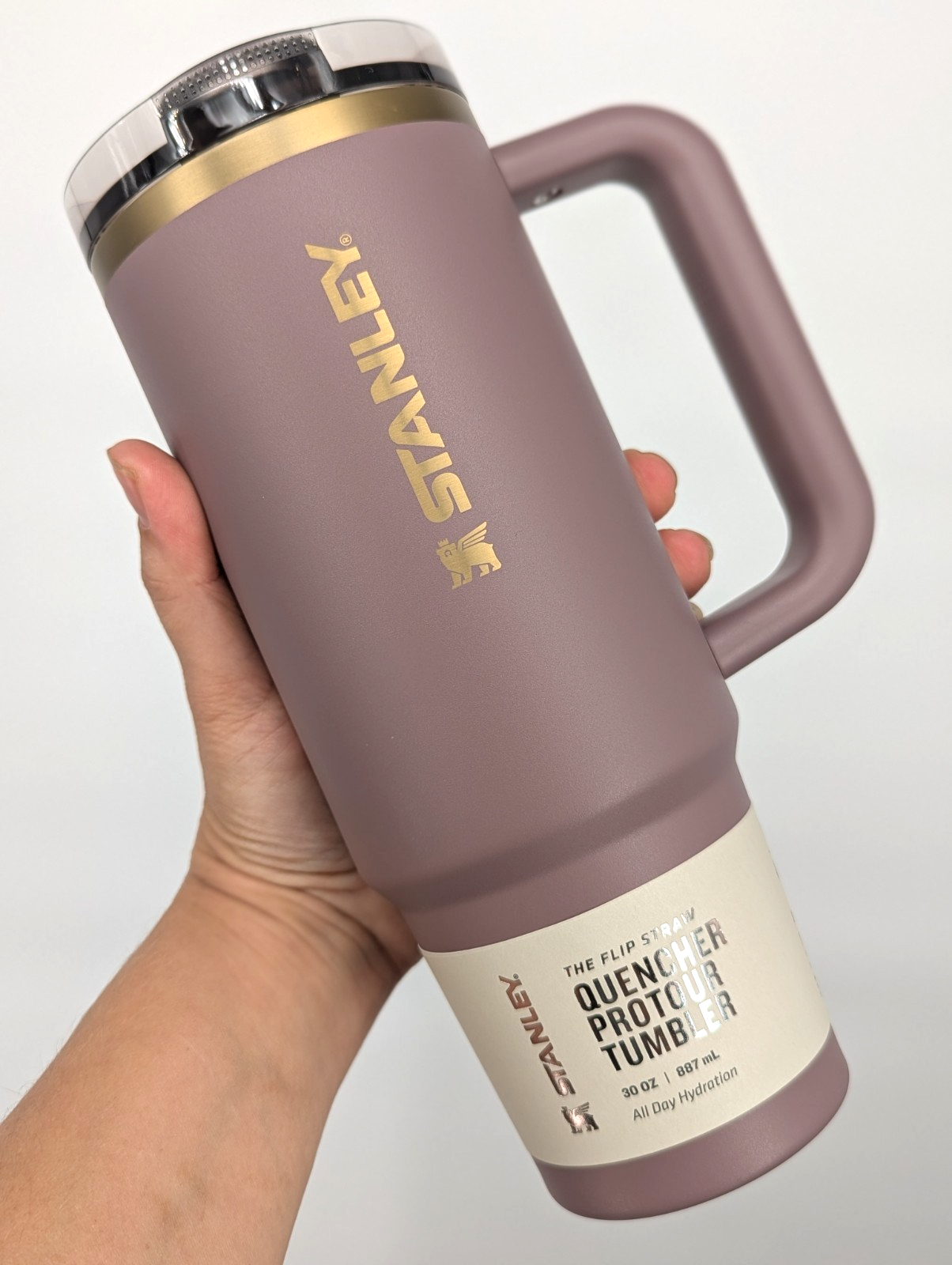 new Stanley cup cashmere The Quencher ProTour Flip Straw Tumbler 30 oz ORIGINAL