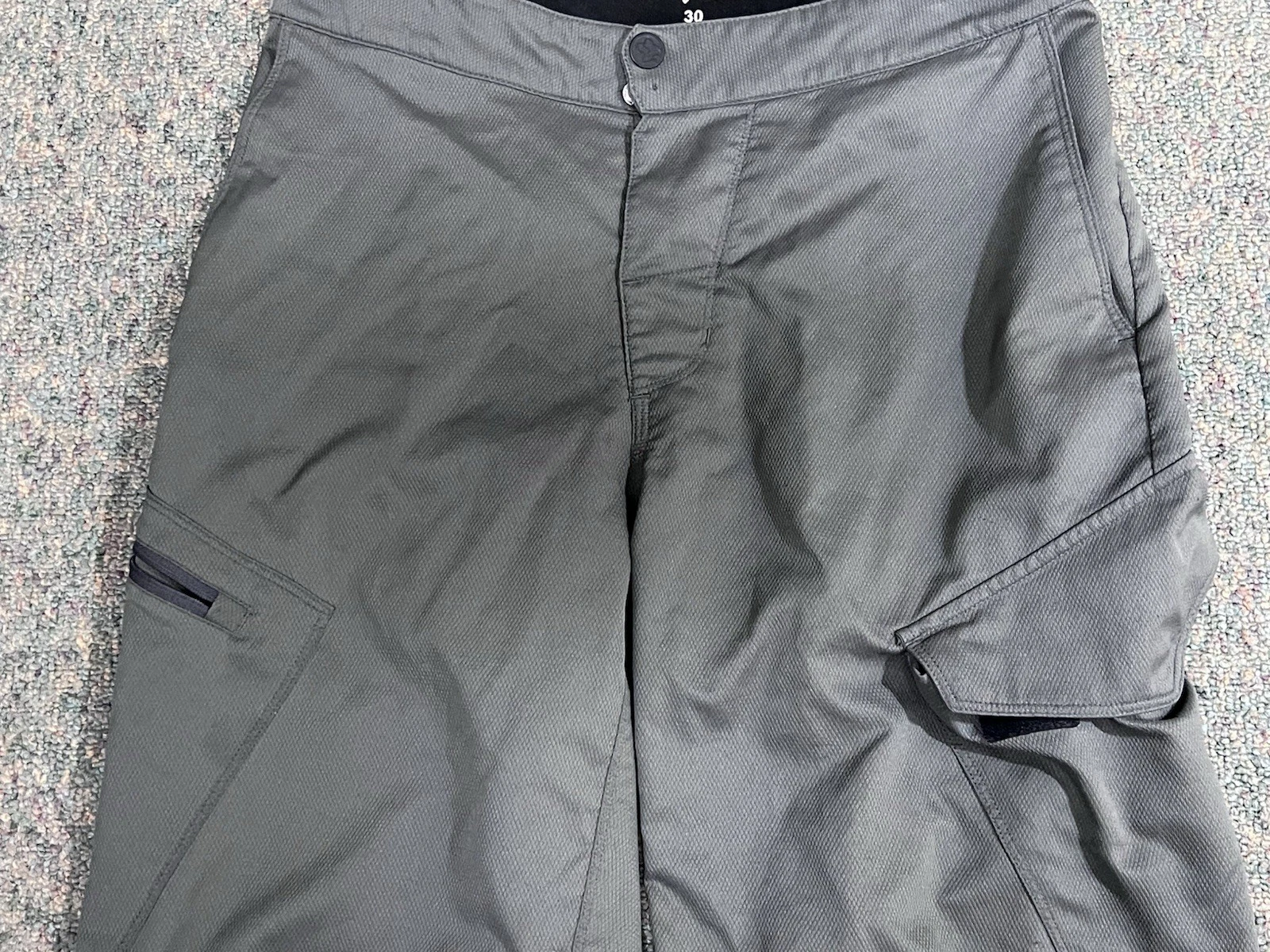 fox-racing ranger mountain bike cycling cargo 11 inch inseam shorts