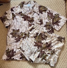 Vintage Cabana Suit L/Xl Kona Kai by Jantzen Tiki Rockabilly 1960s