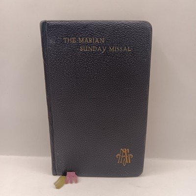 The Marian Sunday Missal 1962 Sylvester Juergens Laverty & Sons Catholic Prayer