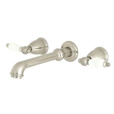 Kingston Brass KS712.PL English Country 1.2 GPM Wall Mounted - Nickel