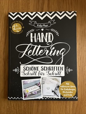 Handlettering: Schöne Schriften - Schritt für Schritt von Katja Haas NEUEERTIG