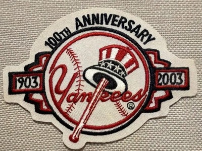 National Emblem New York Yankees 100th Anniversary 1903-2003 MLB Patch