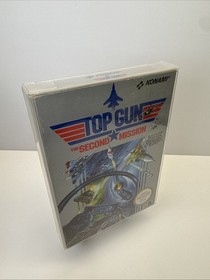 Top Gun The Second Mission NES Game Complete Boxed CIB With Manual PAL A