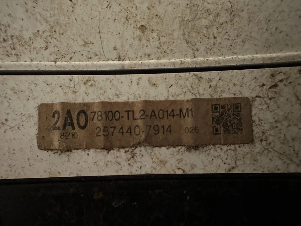 Speedometer Instrument Cluster Dash Panel 2009 - 14 Acura TSX 147,147 Miles - Image 3 of 4