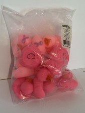 Pink Ribbon Breast Cancer Awareness Rubber Duckies Set Of 12