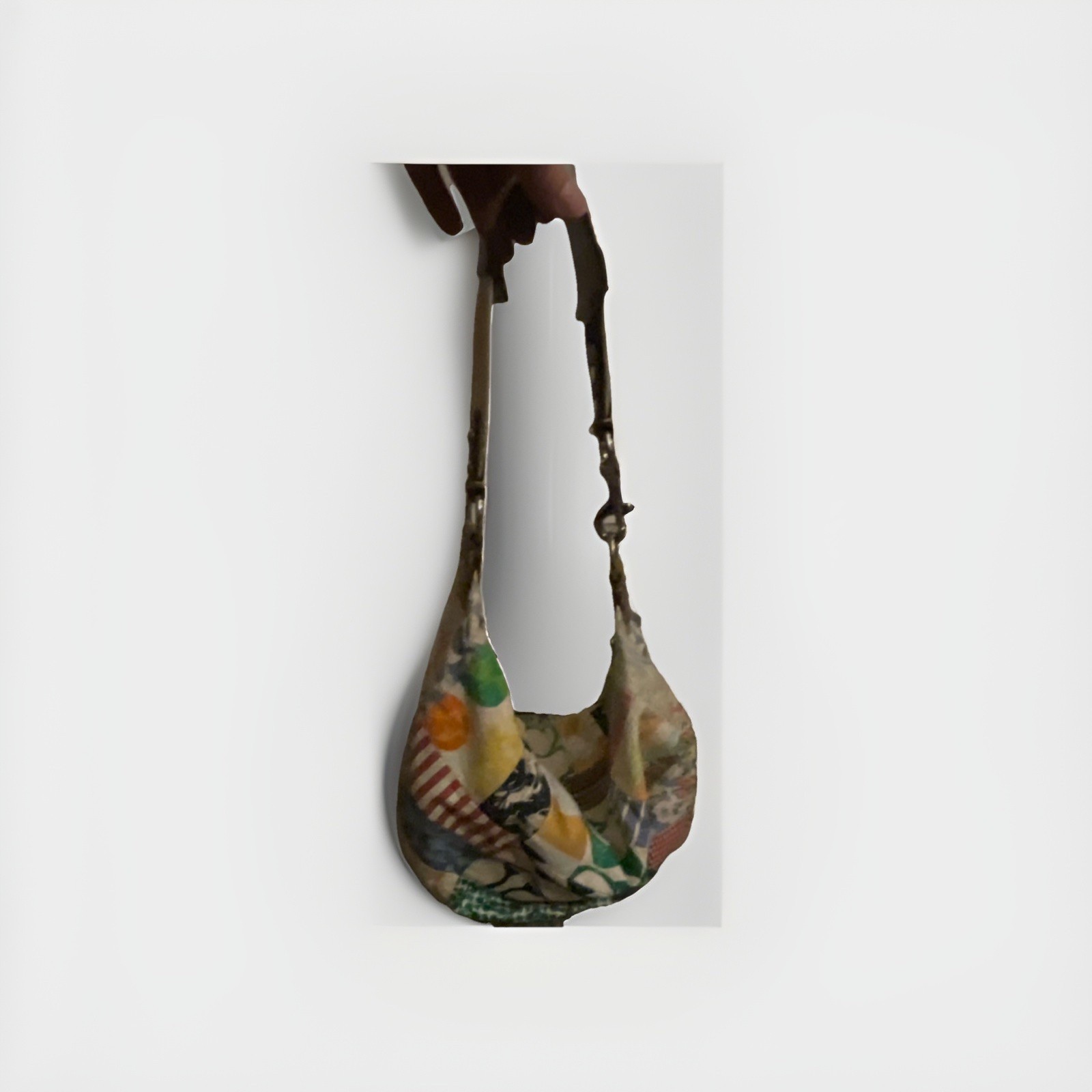 Coach Patchwork Crescent Shoulder Bag Multicolor … - image 4