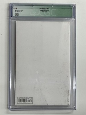 Invincible #111 Image Comics, 5/14 CGC 8.5 Sketch Edition | eBay