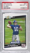 2004 Score Rookie Glossy Eli Manning #371 PSA 10 GEM MT 0lm