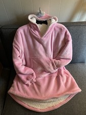 Girls Pullover Robe Unicorn Themed