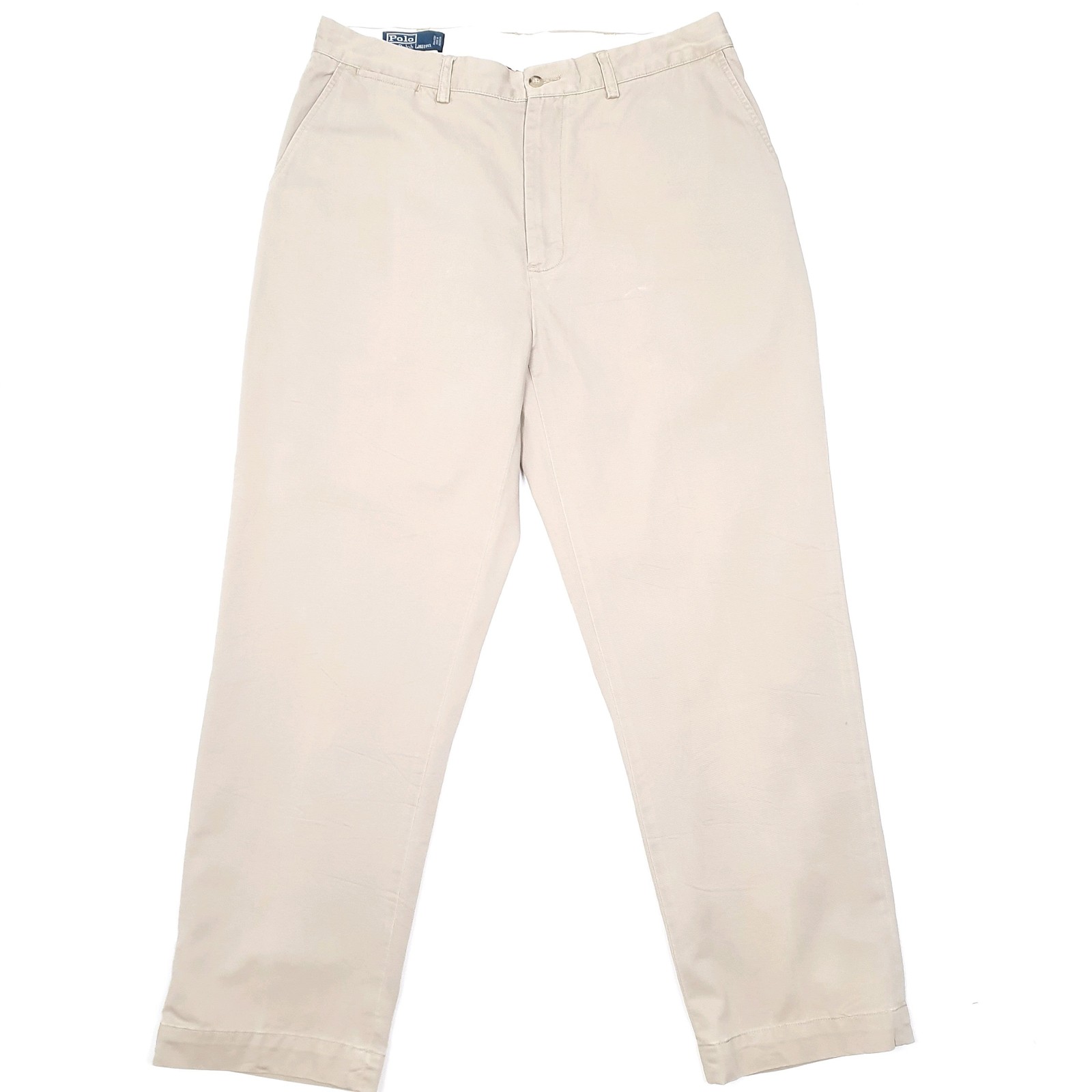 POLO RALPH LAUREN Vintage 90s 00s Prospect Pant Chino Trousers Beige W36 L30 image 2