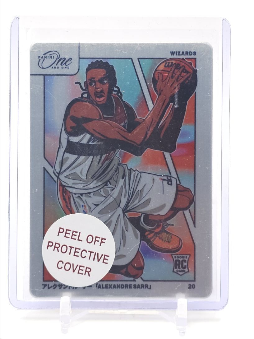 ALEXANDRE SARR 2024-25 PANINI ONE AND ONE MANGA ROOKIE SSP CASE HIT RC Q5819