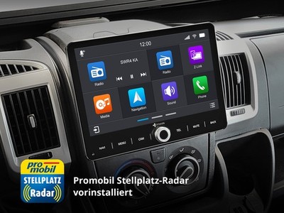 für Fiat Ducato 10'' Zoll Radio DAB+ USB BT Navigation kabellos Android Auto