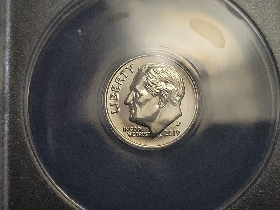 2019 D Roosevelt Dime 10c ANACS SP69 PL | Explore Discover First Day Issue FDOI - Image 2 of 4