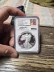 2022 W American Silver Eagle NGC PF-70 ULTRA CAMEO Advance Releases Hand Signed