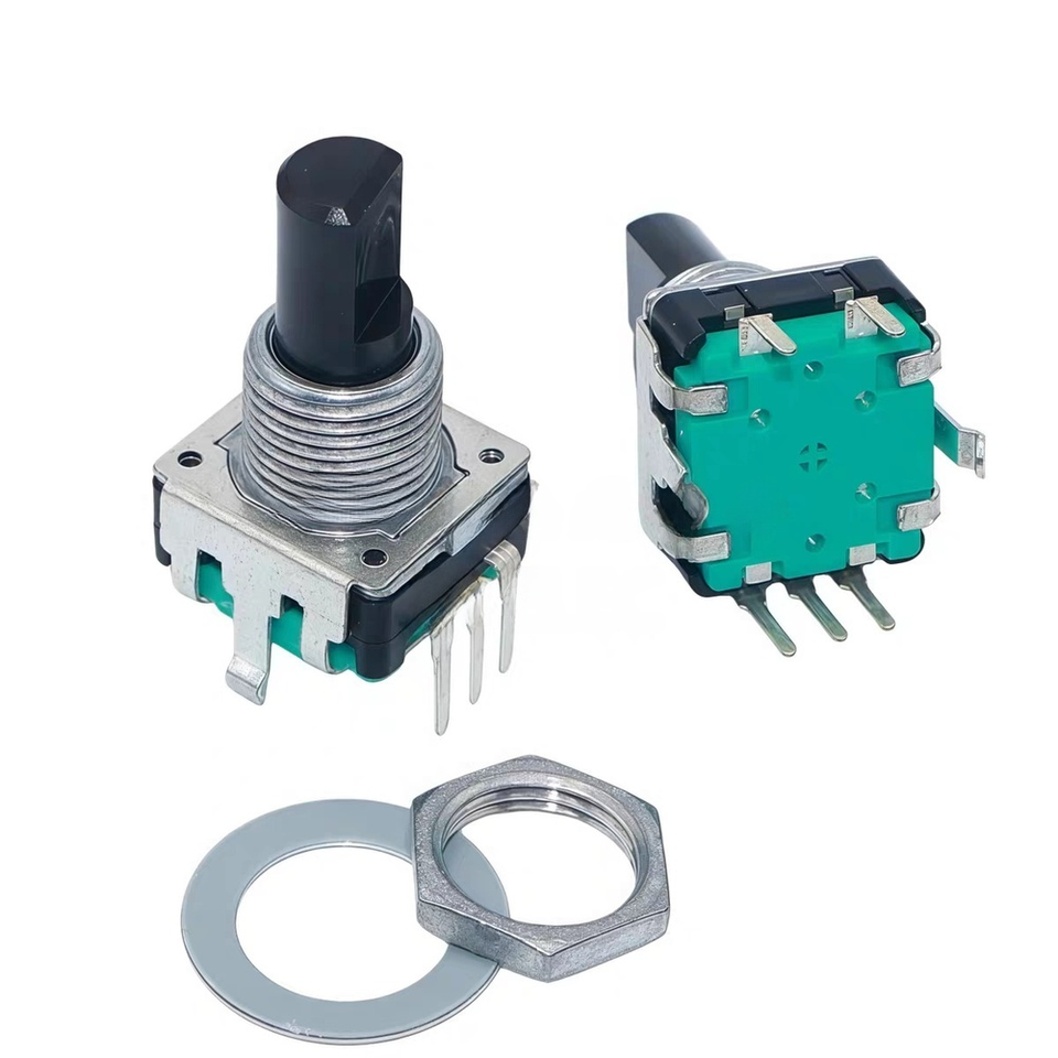1PCS Rotary Encoder Knob with Push Button for Audio Mixing Console ...