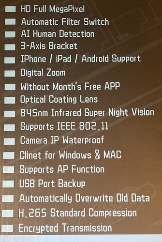 Weilailife 10CH 5MP Security System, 4 (3MP) Cameras, DVR w/2TB HDD - Picture 4 of 4
