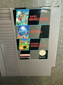 Nintendo NES TETRIS UND/ET MARIO BROS UND/ET WORLD CUP Boxed OVP