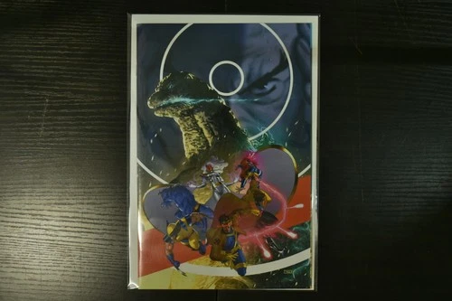 Godzilla Vs. X-Men #1 Taurin Clarke Virgin Variant (Marvel Comics)