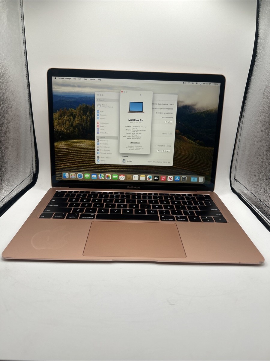 2019 MacBook Air 13” i5 8GB 256GB – Rose Gold, Fair Condition!