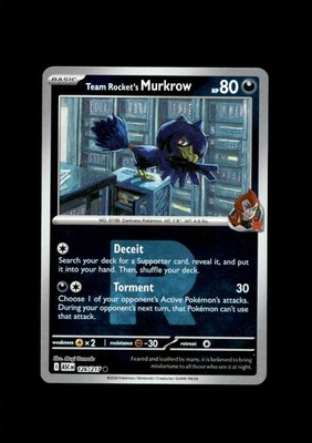 ME: Ascended Heroes #126/217 Team Rocket's Murkrow (Team Rocket)