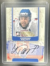 2010-11 In The Game Canada vs. World Zigmund Palffy Auto