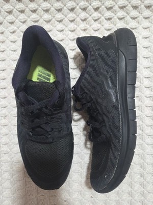 Nike Free Run 5.0 Damen Größe 36.5 Schwarz Sneaker Laufschuhe Sportschuhe