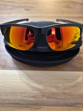 Oakley Sunglasses Black Orange Lens